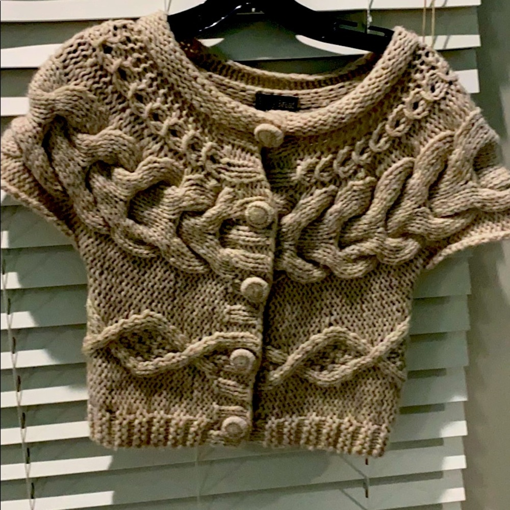 Lucky Brand Short Sleeve Sweater